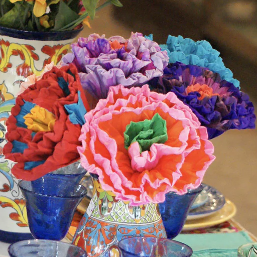 Mexican Paper Flowers